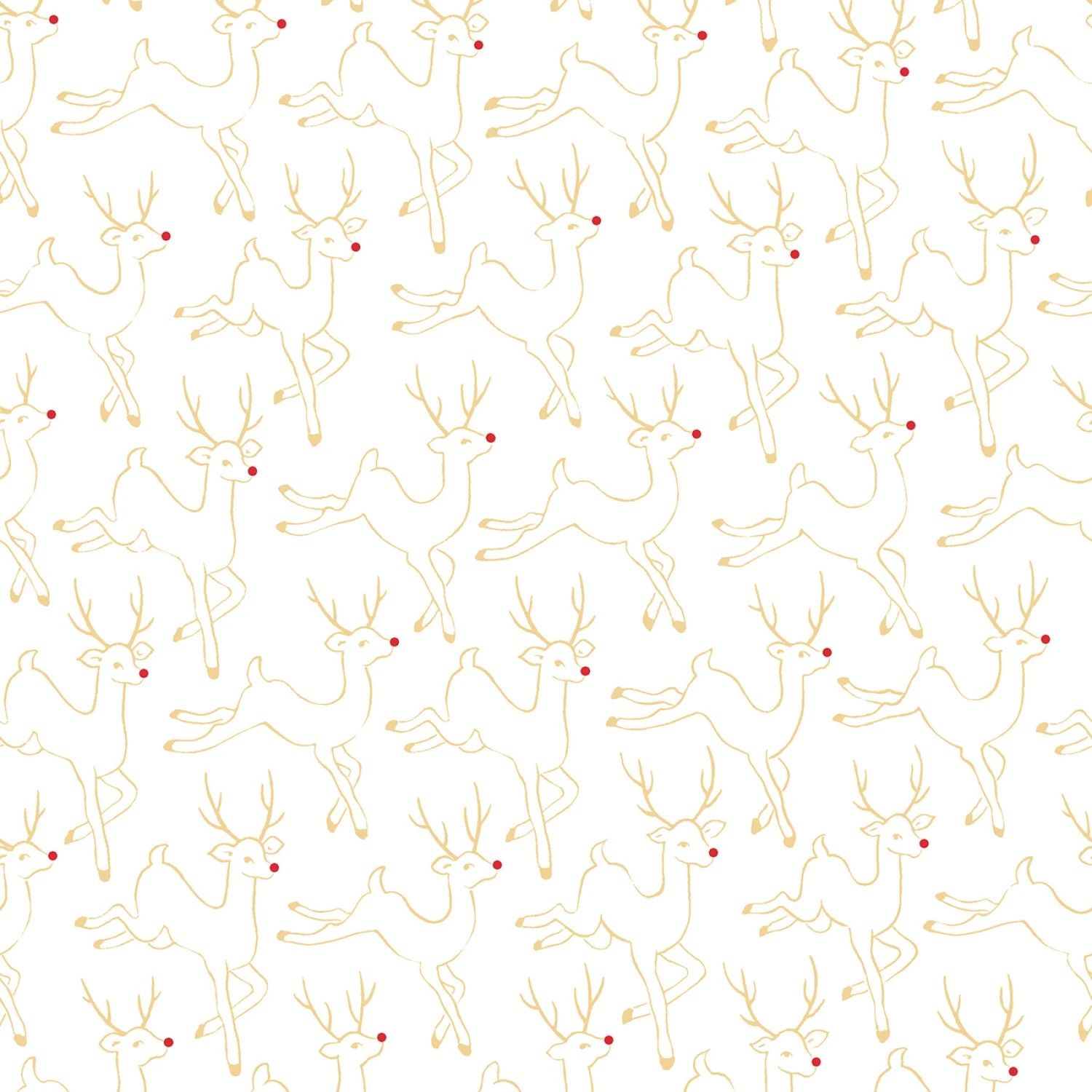 Merry Mix - METALLIC - Deer - White