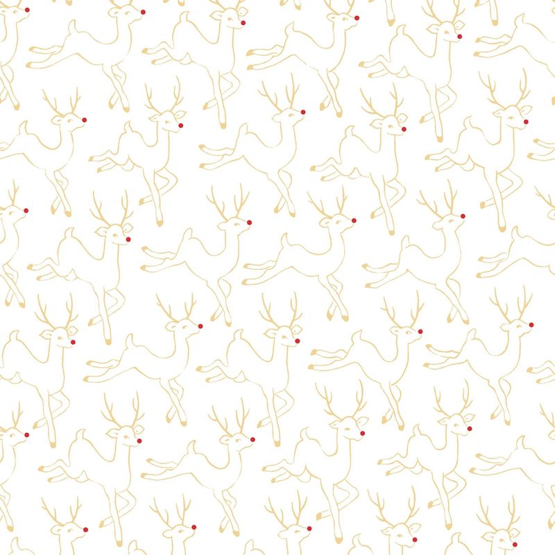 Merry Mix - METALLIC - Deer - White