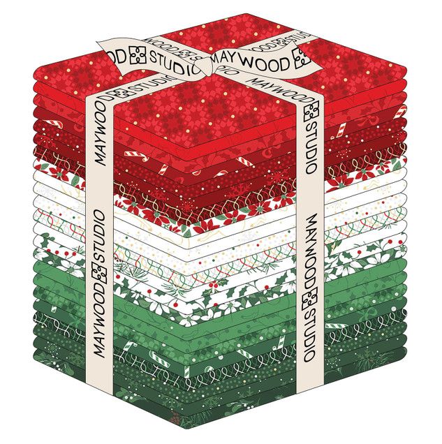 Merry Mix Fat 1/4 Bundle - 23 pieces
