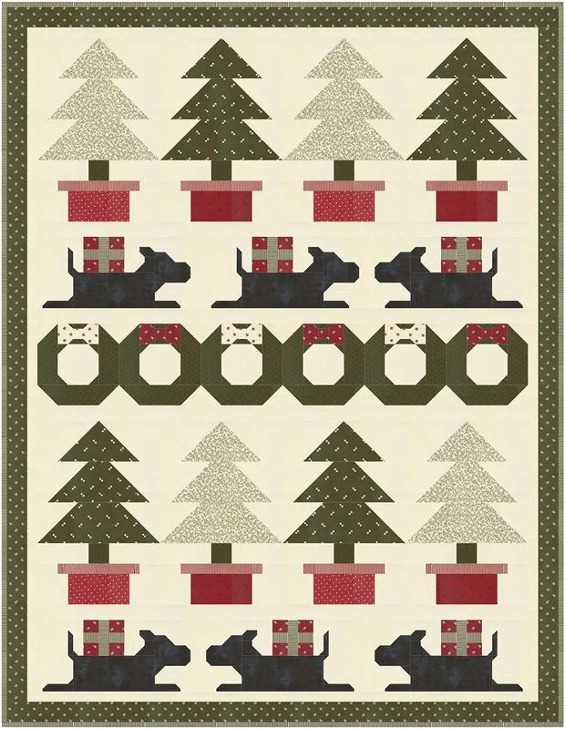 Puppy's First Christmas Pattern