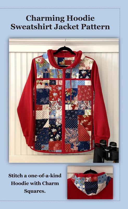 Charming Hoodie Sweatshirt Jacket Pattern