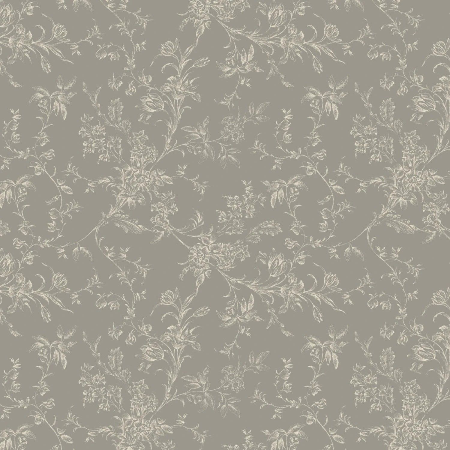 Rosalind Grey - Florals Sketches - Grey