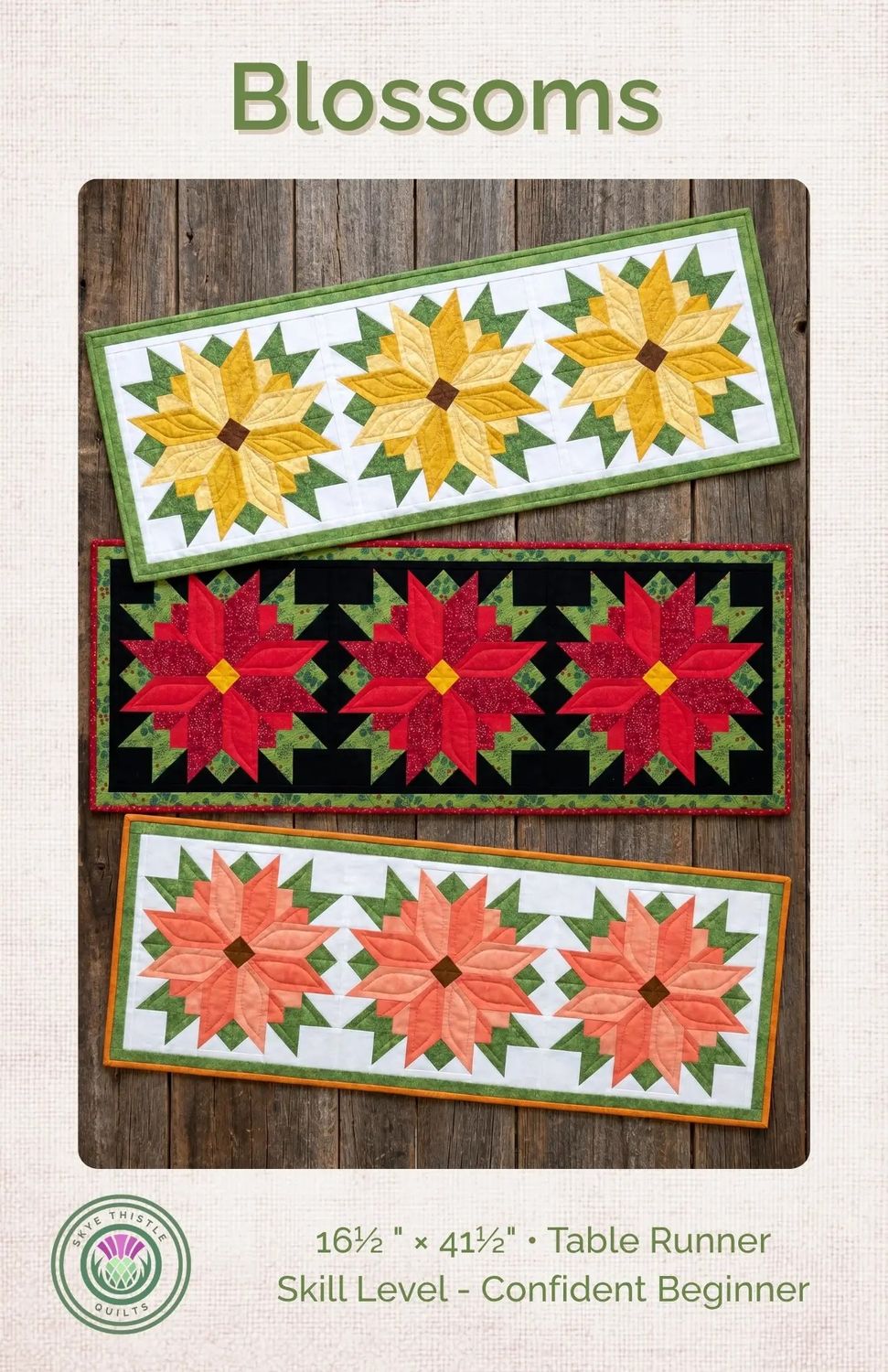 Blossoms Table Runner Pattern