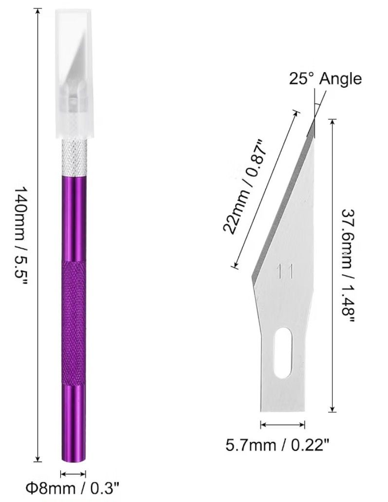 Knife - Purple