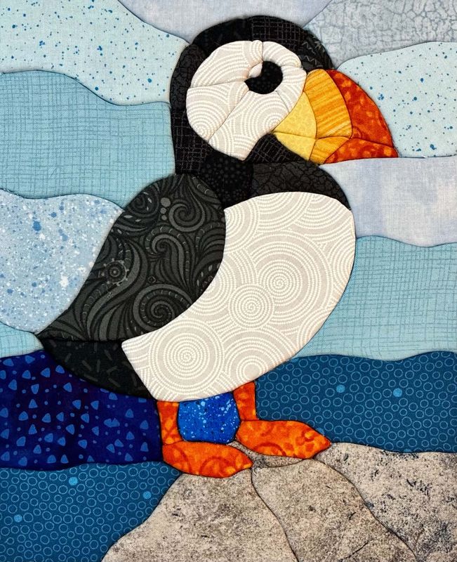 Kinusaiga Kit - Pattern ONLY - Puffin