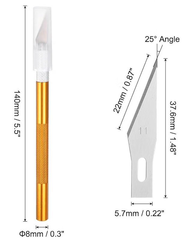 Knife - Gold