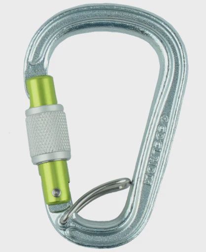 Edelrid Bruce HMS Steel FG Screw Gate