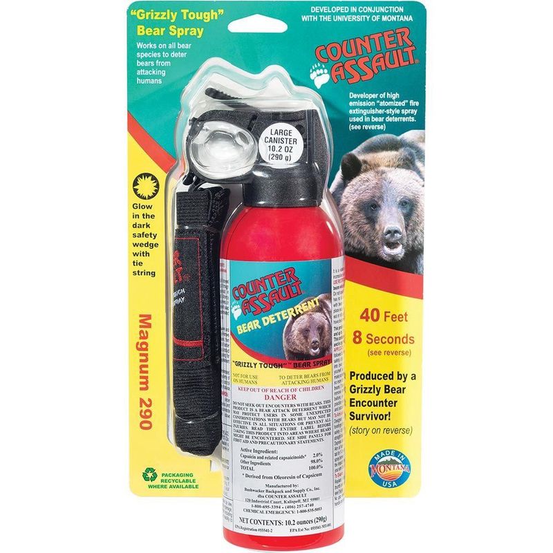 Bear Attack Spray w/holster
