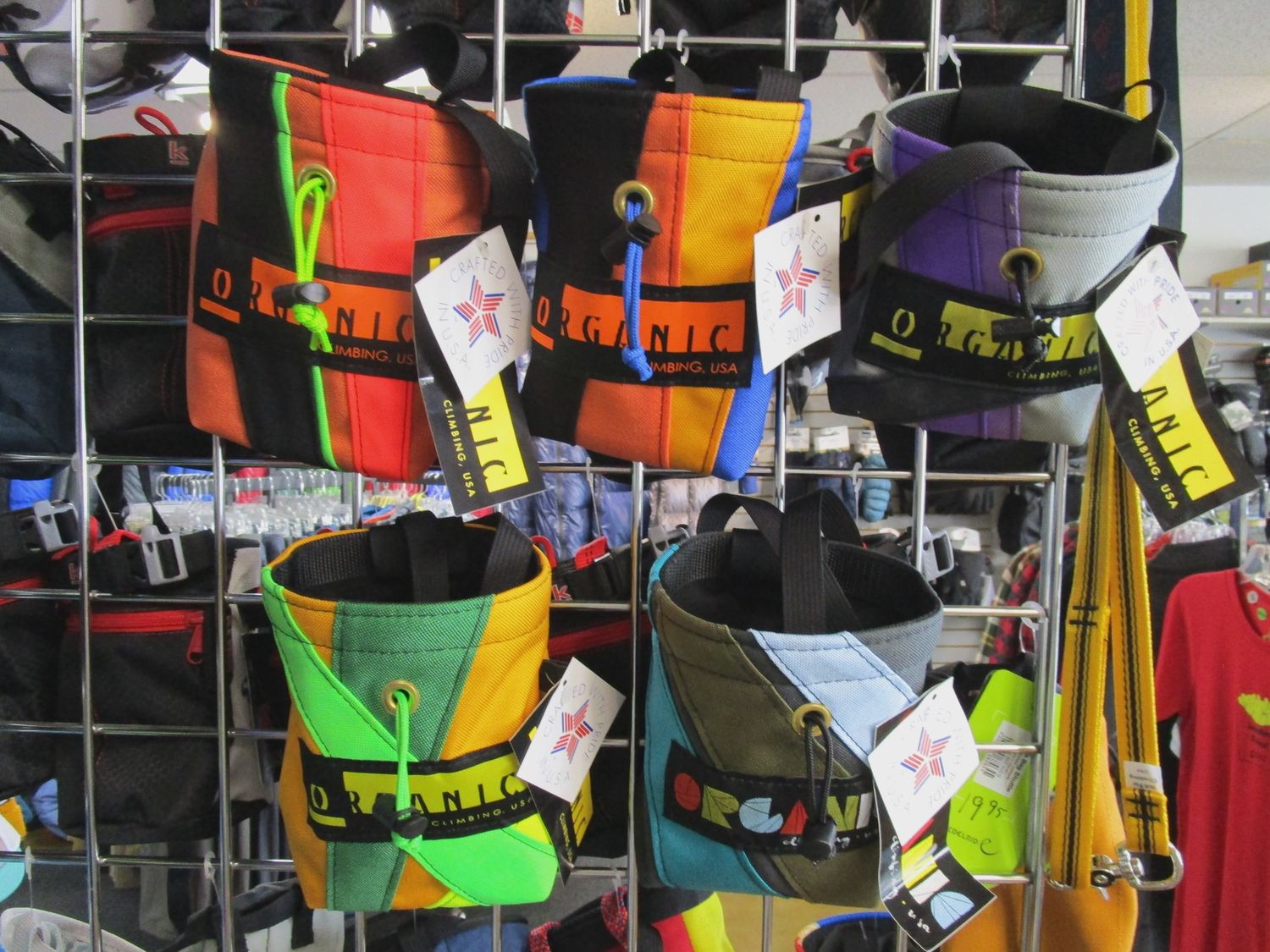 Organic Chalk Bag Assorted Colors, Color: Multiple Colors