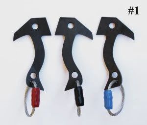 Moses Enterprises Tomahawk, Color: Black Straight, Size: #1