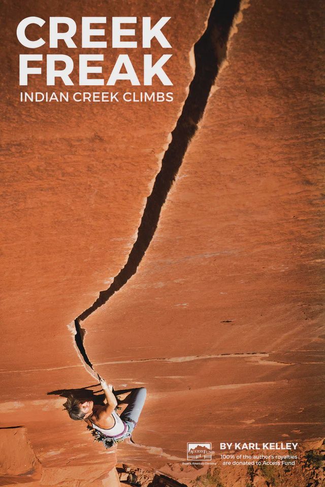 Indian Creek (Creek Freak) Climbers Guide, cover: Indian creek cover
