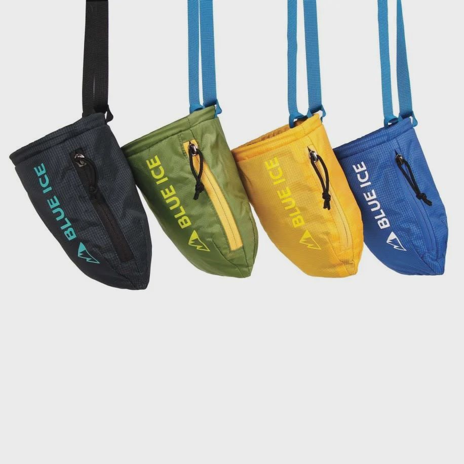 Blue Ice Sender Chalk Bag: Various Colors