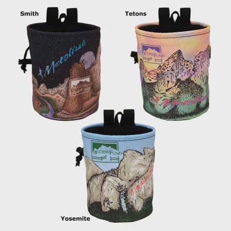 Metolius Access Fund Comp Chalk Bag, Color: Smith Rocks
