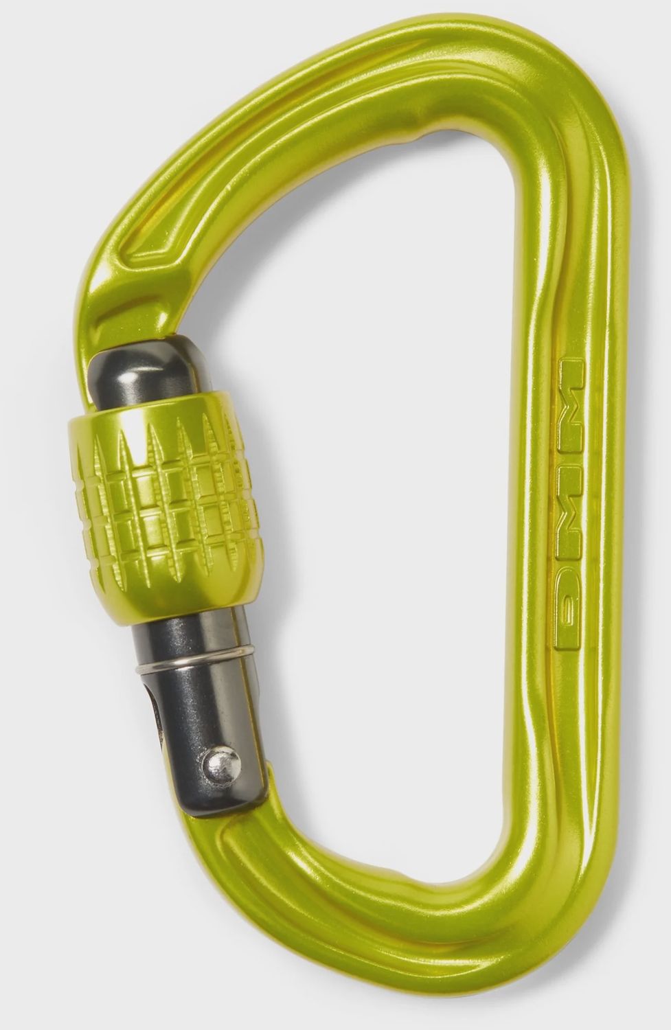 DMM Phantom D Screwgate Locker, Color: lime