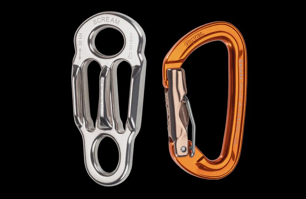 Grivel Scream Belayer Kit (W/ K3L)