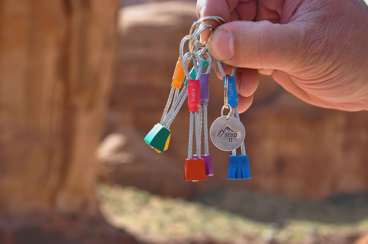 Gravity Rebel Climbing Jewelry, Jewlery Type: Nut Key Chain