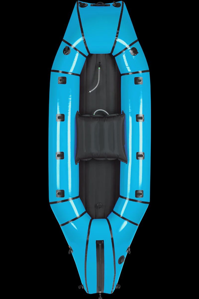Alpacka Raft Forager, Color: arctic blue, Style: self bailer