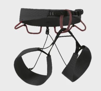 Blue Ice Cuesta Harness Mens, Color: Pirate Black, Size: SM