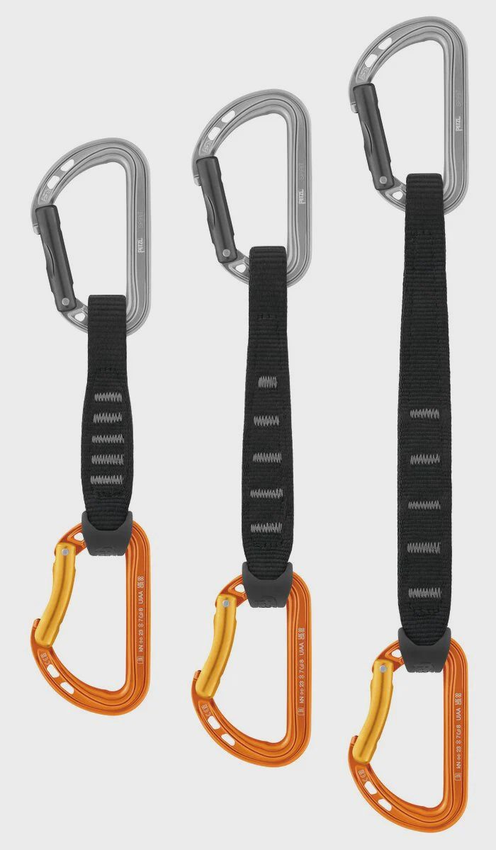 Petzl Spirit Express 11cm, 17cm &amp; 25cm Quickdraws, Size: 12cm