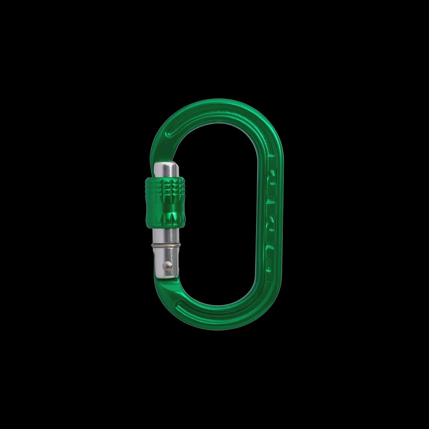 DMM XSRE Mini Lock, Oval, Wire Carabiner Accessory Biners, Carabiner gate type: Locker, Color: Green