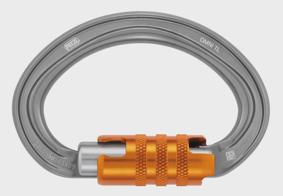 Petzl Omni Triact  &amp; Screwgate Locker, Style: Tri-Lock