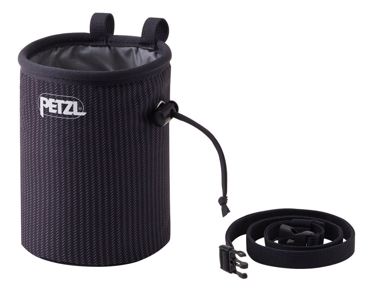 Petzl Bandi Chalk Bag, Color: black