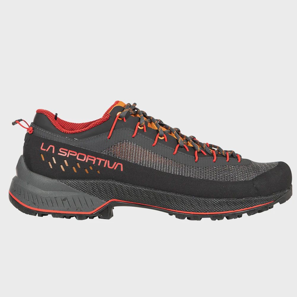 La Sportiva TX4 EVO ST Mens, Color: Carbon/ Mountain Red, Shoe size: 40