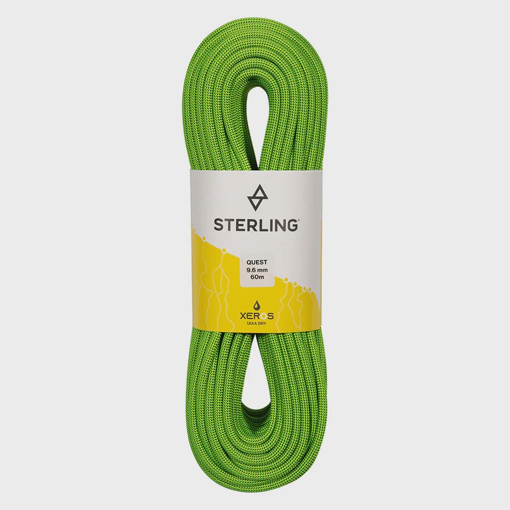 Sterling Quest 9.6mm Rope Sterling Quest 9.6mm Rope, Color: Green, Size: 70M