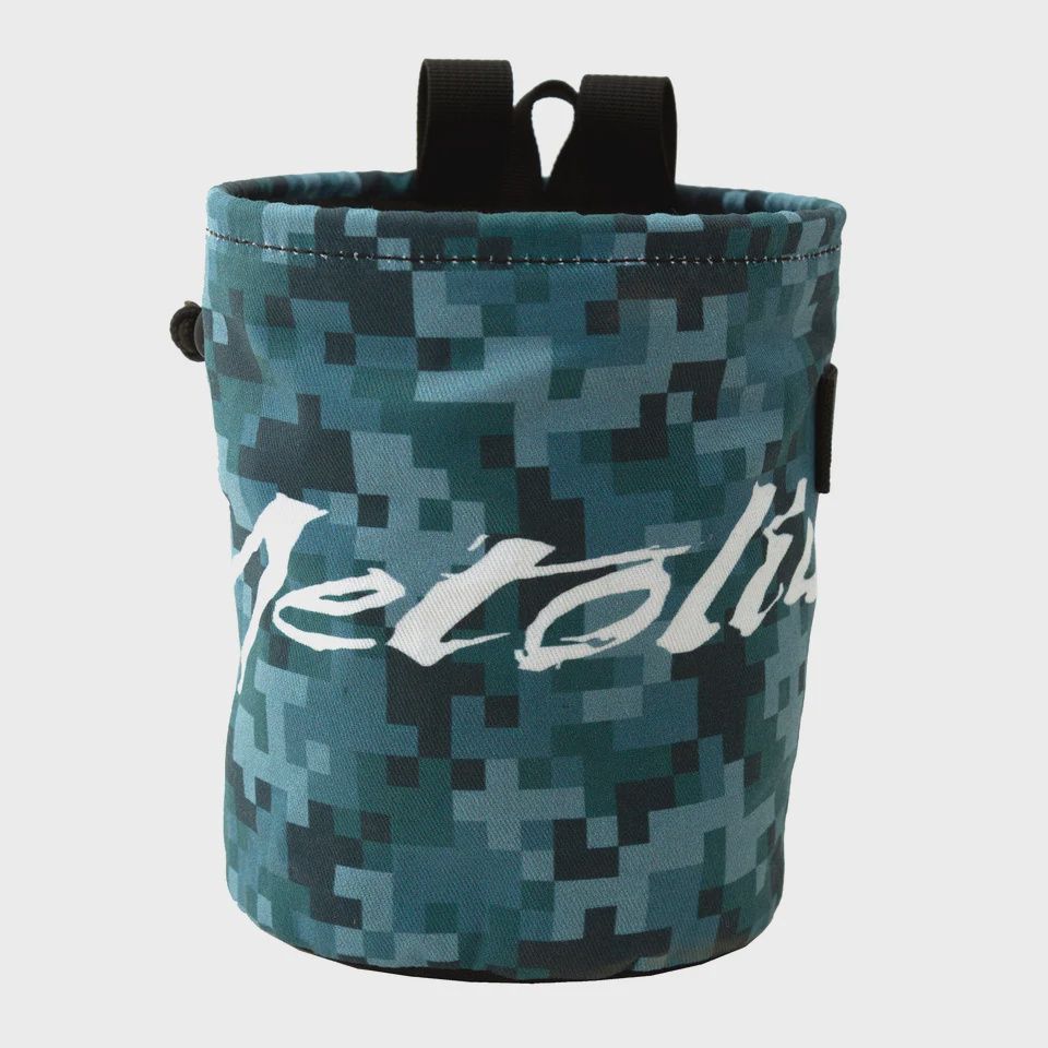 Metolius Digi Camo Chalk Bag, Color: blue