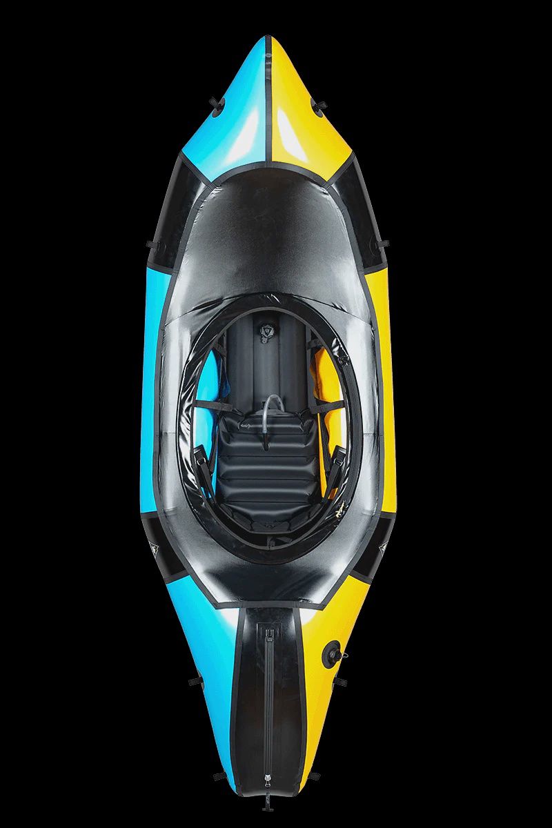 Alpacka Raft Mage, Option: Large, Spring Break, Whitewater Deck, Cargo Fly