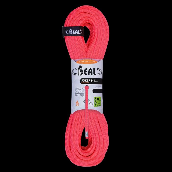 Beal Joker 9.1mm x 70M &amp; 80M Unicore Dry Cover Rope, Color: Blue, Size: 70M