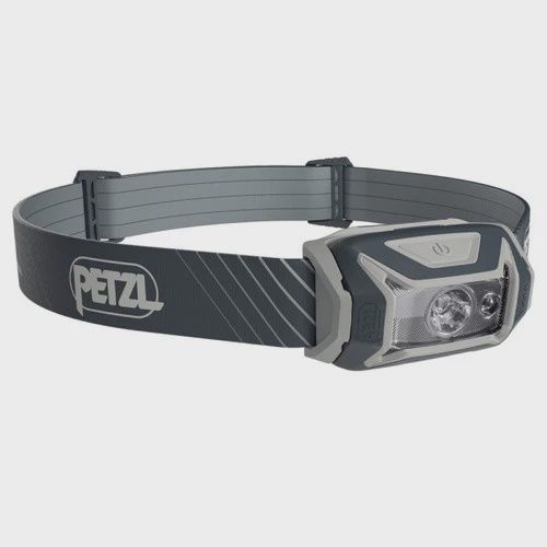 Petzl Tikka 350L &amp; Tikka Core 450L Headlamp, Color: Grey, Style: Tikka Core
