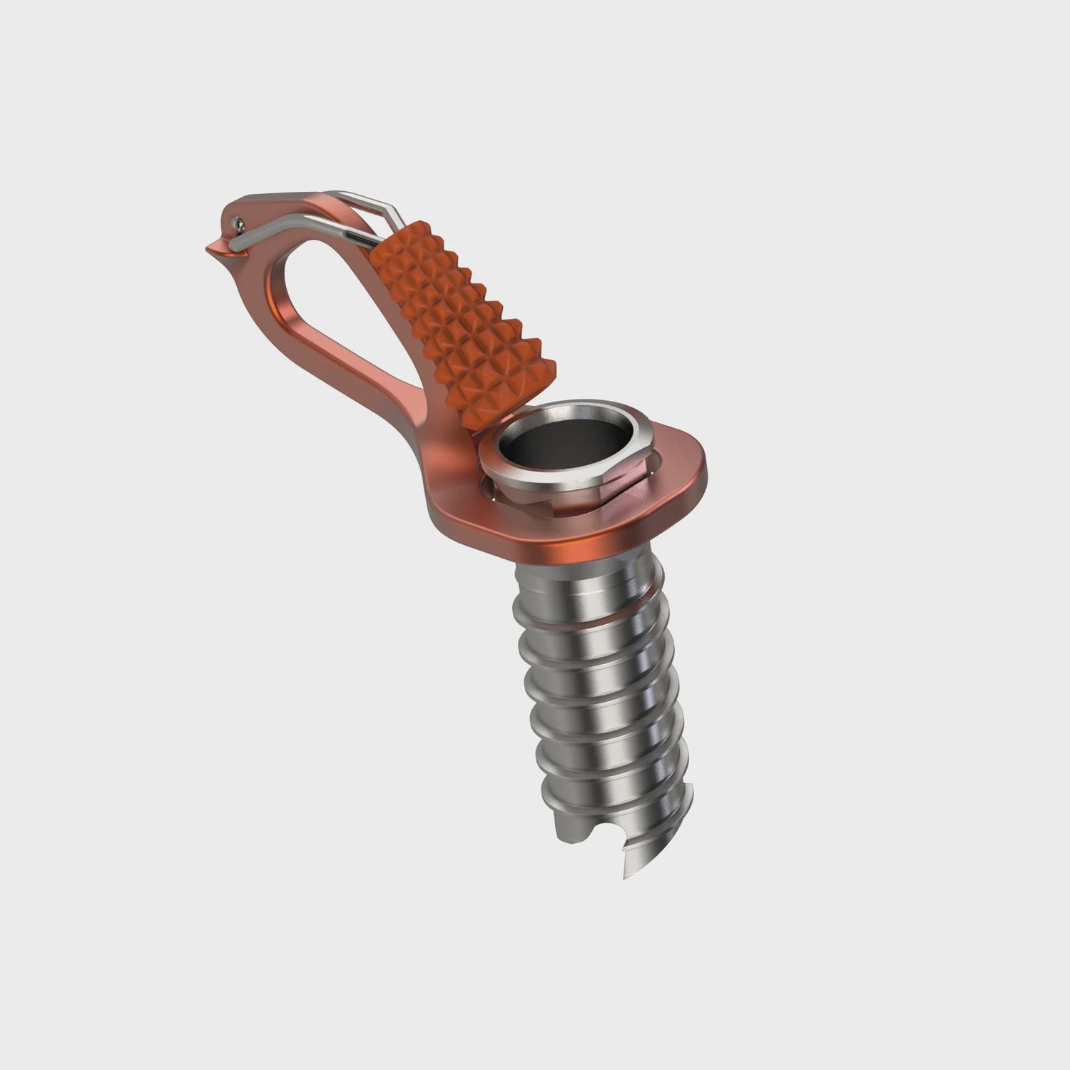 Blue Ice Aero Steel Screw, Size: 7 cm