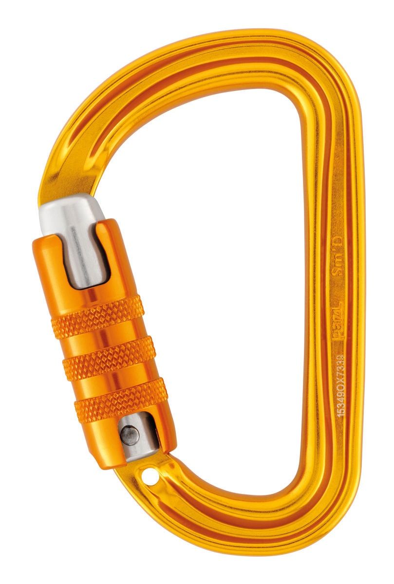 Petzl Sm'D Carabiner Screw-Auto-Trilock, Style: Triact-Lock