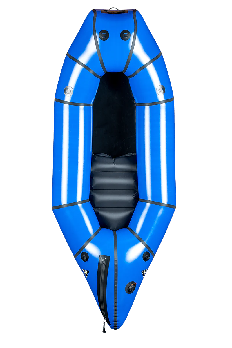 Alpacka Raft Caribou, Style: LW 210d Cedar, Open, Cargo Fly