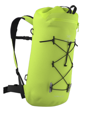 Arc'teryx Alpha FL Pack, Color: Yellow, Size: 30L