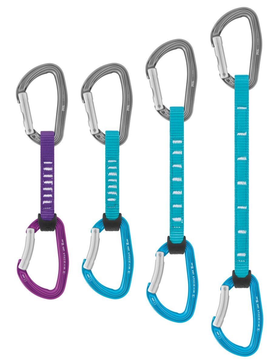 Petzl Djinn Axess Quickdraws, Color: Blue, Size: 11 cm