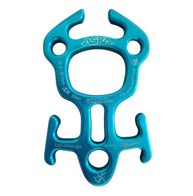 Glacier Black Aska Rappel Device