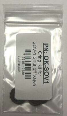 OmniSwivel Shut Off Valve SOV-1  O-Ring Kit OK-SOV1