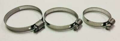 ISC Hose Clamp Fastener SS Screw Clamps