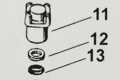 Aqau Lung Balance Chamber O-Ring #820080 ( 5 pc )