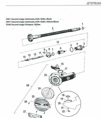 Poseidon Jetstream Parts Diagram