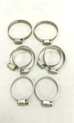 ISC Megalodon Inhale Complete Loop SS Hose Clamp Set