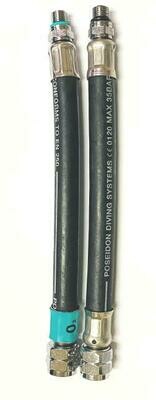 Poseidon Mk 6 CCR LP Hose Oxygen-Diluent Feed 0130- 017 &amp; 018