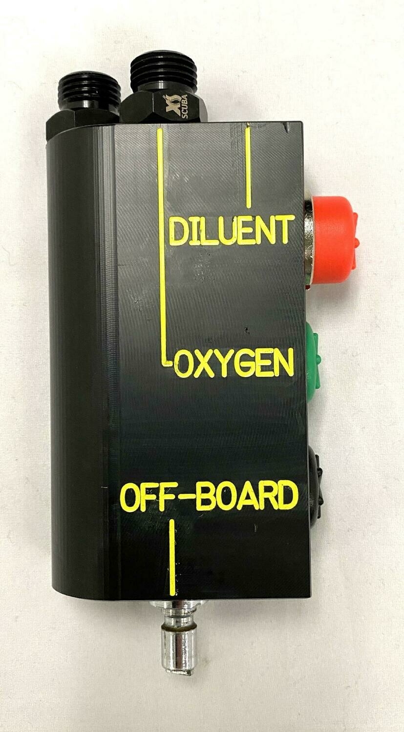 Rebreather Manual Add Valve  MAV *New Design