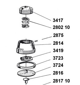 Poseidon Secondary Spring 1st Stage  #2802-10
