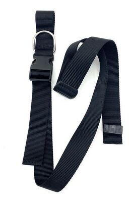 Universal Crotch Strap 1.5&quot; w/ QR and Scooter Ring