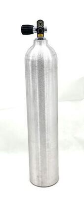 Aluminum 40 cf Cylinder Brushed Coat