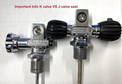 Important Info on Valve Seat for J or K Valve