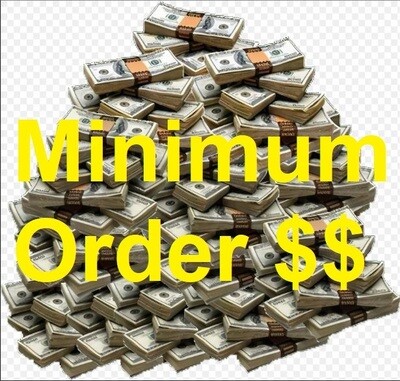 Minimum Order $40